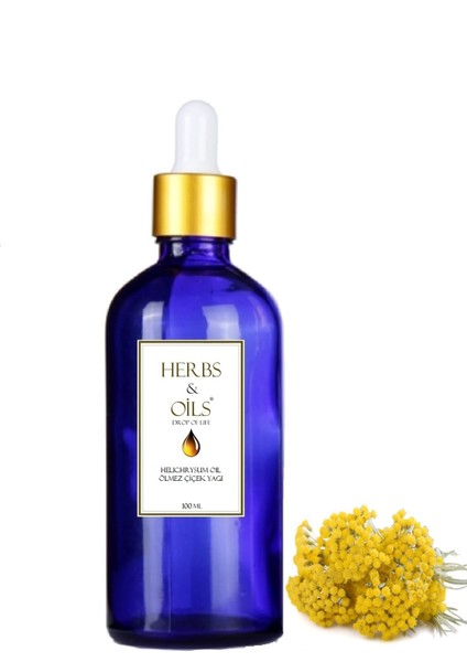 Helichrysum Oil Ölmez Çiçek Yağı 100 ml