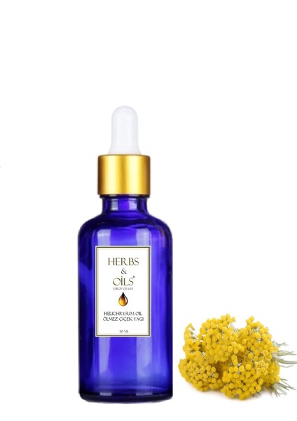 Helichrysum Oil Ölmez Çiçek Yağı 50 ml