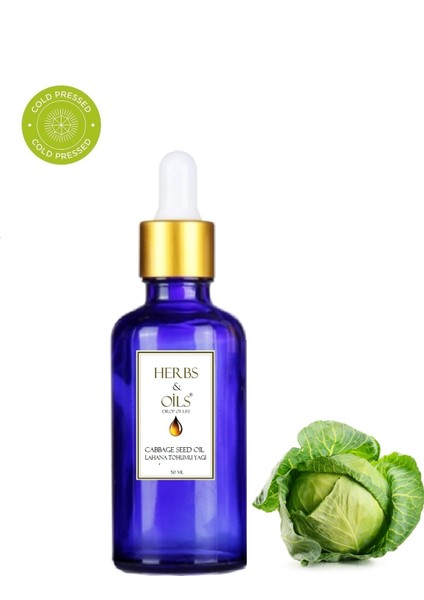 Cabbage Seed Oil Lahana Tohumu Yağı 50 ml