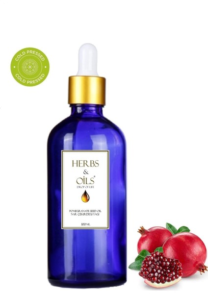 Pomegranate Seed Oil Nar Çekirdeği Yağı 100 ml
