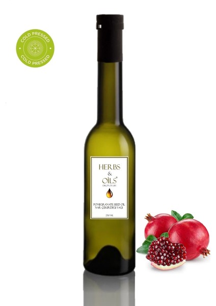 Pomegranate Seed Oil Nar Çekirdeği Yağı 250 ml