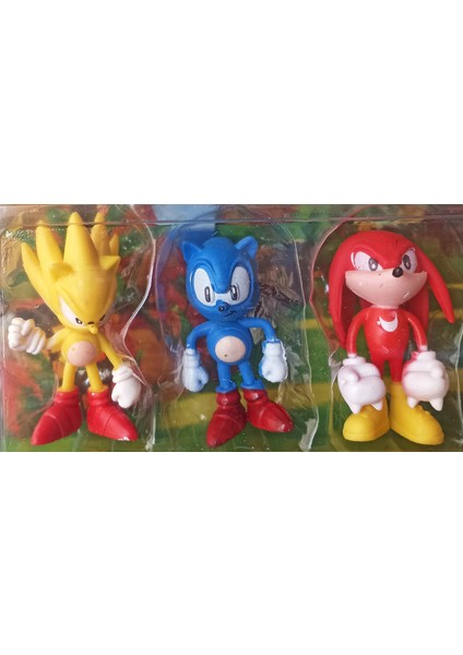 Sonic Figürleri Sonic Mania Set 6'lı