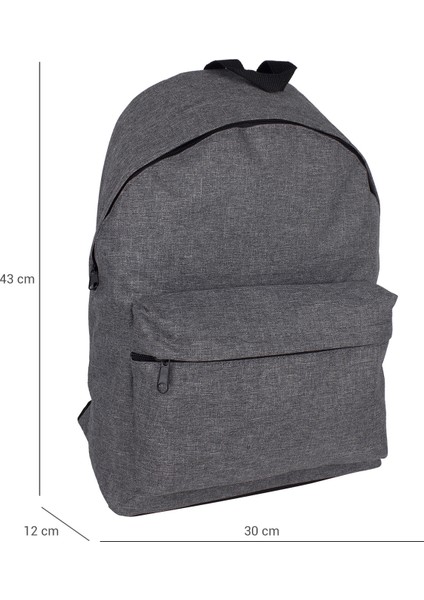 126 Su Geçirmez Kumaş Unisex Günlük Okul ve Seyahat Sırt Çantası, Ayarlanabilir Askılı 43x12x30 cm fiyatları