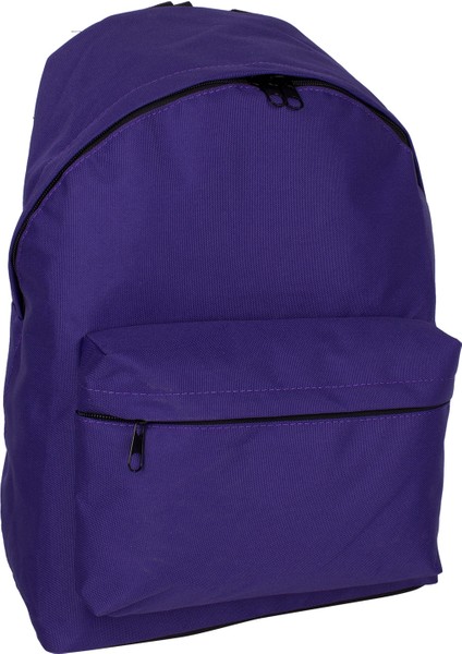126 Su Geçirmez Kumaş Lila Unisex Günlük ve Okul Sırt Çantası 43x12x30 cm – Şık ve Dayanıklı Tasarım