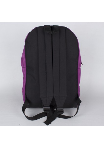 126 Mor Su Geçirmez Kumaş Unisex Günlük ve Okul Sırt Çantası, Ayarlanabilir Askılı 20L, 43x30x12 cm fırsatları