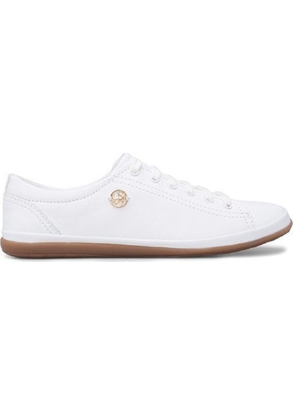 Jojo Beyaz Kadın Deri Sneaker Ayakkabı V3