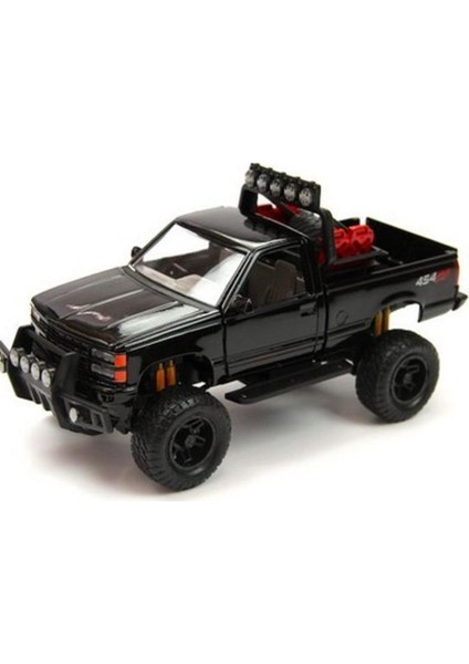 Die-Cast 1:24 Arazi Aracı Kamyonet Siyah