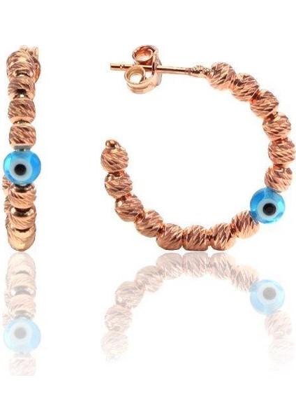 Söğütlü Si̇lver Rose Dorica Küpe