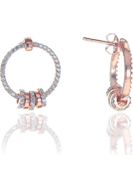 Söğütlü Si̇lver Ring Küpe