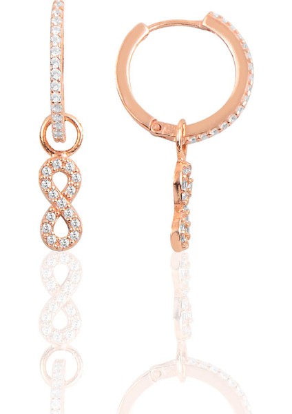 Söğütlü Si̇lver Gümüş Sonsuz Halka Küpe