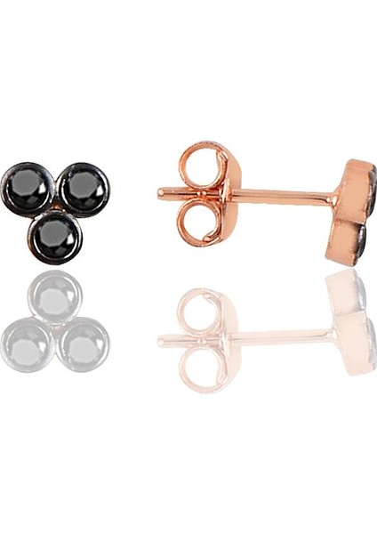 Söğütlü Si̇lver Gümüş Mini Tria Küpe