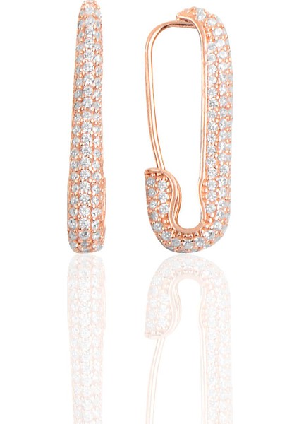 Söğütlü Si̇lver Gümüş Firkete Çengel Küpe