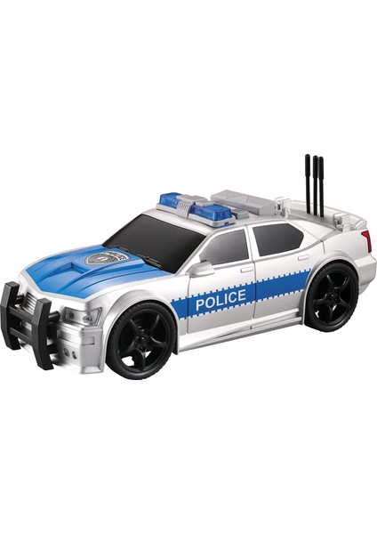 Nitro Speed Polis Arabası 1:20 Sesli Işıklı Gri