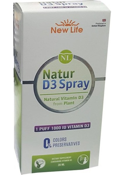 New Life Natur D3 Spray