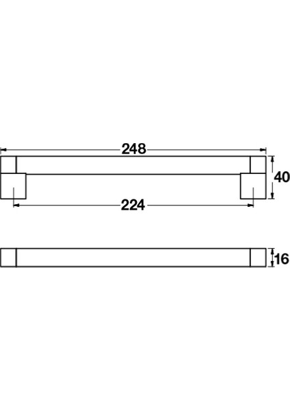 July Kulp Paslanmaz Çelik Renkli 224MM