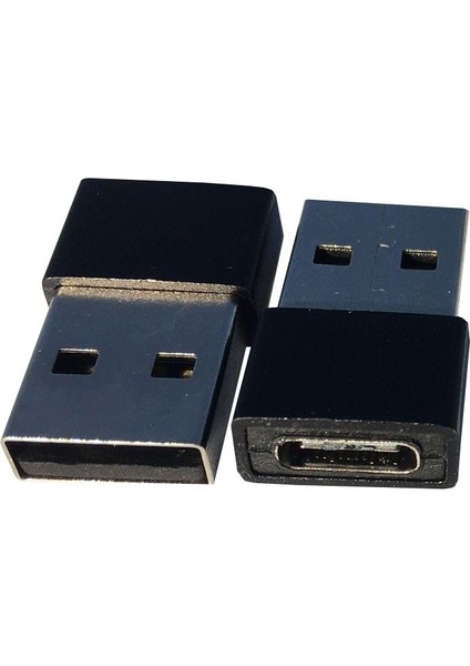 USB 2.0 Erkek To Type C Dişi Çevirici Şarj ve Data Aparatı