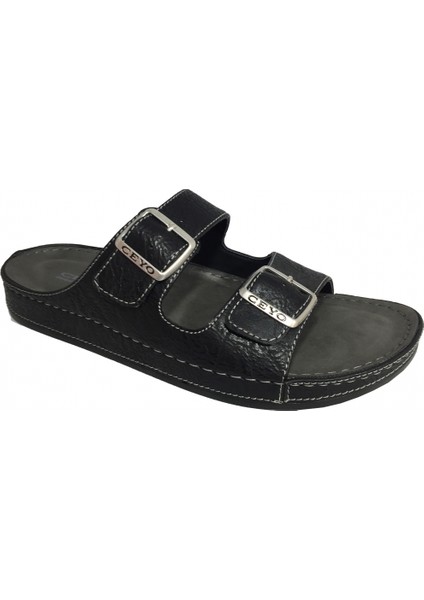9964-6 Comfort Rahat Taban Ayarlanabilir Tokalı Erkek Günlük Terlik modelleri