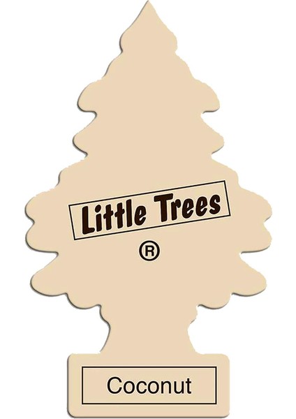 Little Trees Coconut Hindistan Cevizi Aromalı Oto Kokusu 3 Adet