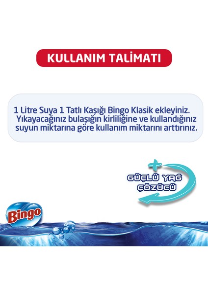 Bulaşık Sıvısı 4 kg Limon 4'lü