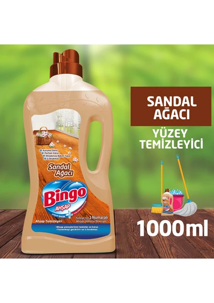 Ahşap Temizleyici Sandal Ağacı 1000 ml