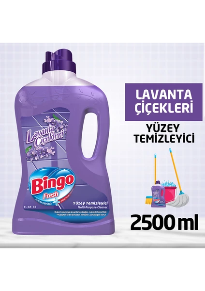 Fresh Yüzey Temizleyici Lavanta Çiçekleri 2,5 L