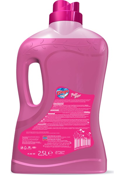 Fresh Yüzey Temizleyici 2,5 lt Pembe Düşler Ekonomi Paketi 4'lü