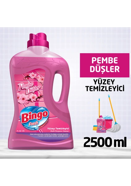 Fresh Yüzey Temizleyici Pembe Düşler 2,5L