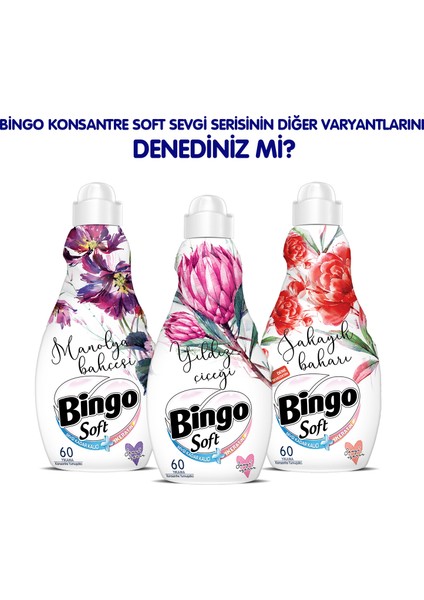 Soft Konsantre Çamaşır Yumuşatıcısı Sümbül Masalı 1440 ml Ekonomi Paketi 4'lü