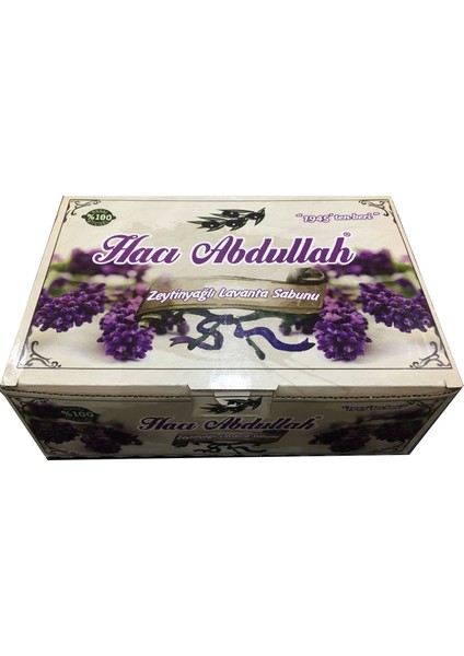 Zeytinyağlı Lavanta Sabunu 20 x 180 gr = 3.6 Kg