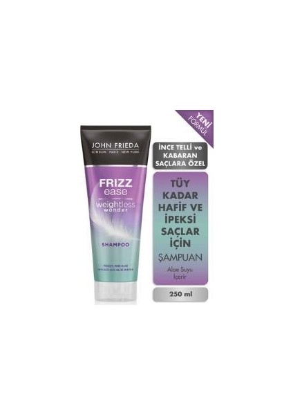 John Frieda Ağırlaştırmayan Besleyici Şampuan 250 ml