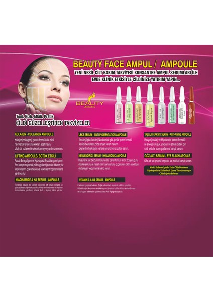 Vitamin C Ha Serum Ampul 2ml x 6 Adet