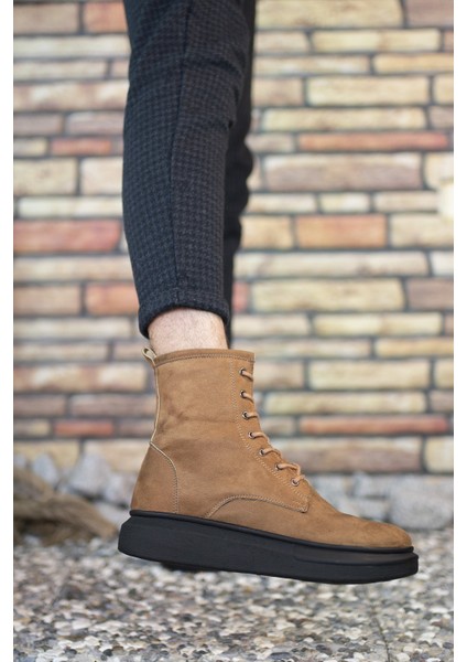 Taba Siyah Süet Sneaker Bot 0012373 indirimleri