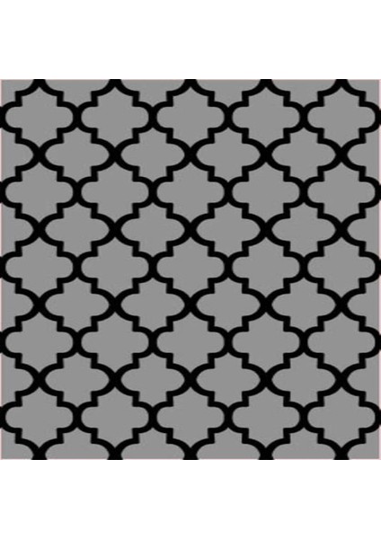 Dekoratif Özel Tasarım Pamuklu Dokuma Taban Yumuşak Dokulu Halı Siyah - Bej 80 x 120 cm fırsatları