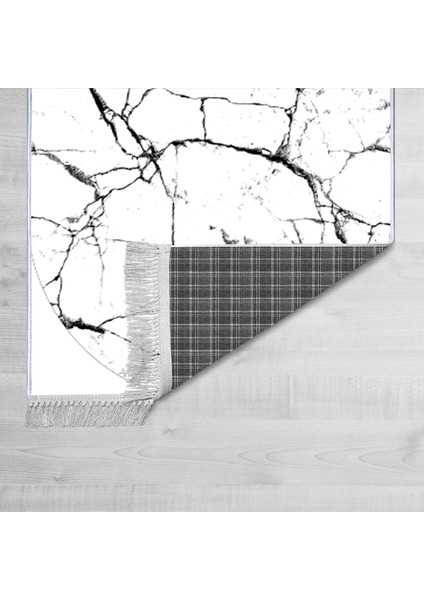 Dekoratif Özel Tasarım Pamuklu Dokuma Taban Yumuşak Dokulu Halı Beyaz 80 x 150 cm fiyatları