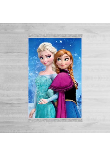 Dekoratif Özel Tasarım Pamuklu Dokuma Taban Yumuşak Dokulu Antibakteriyel Çocuk Halısı Mavi - Beyaz 80 x 120 cm modelleri