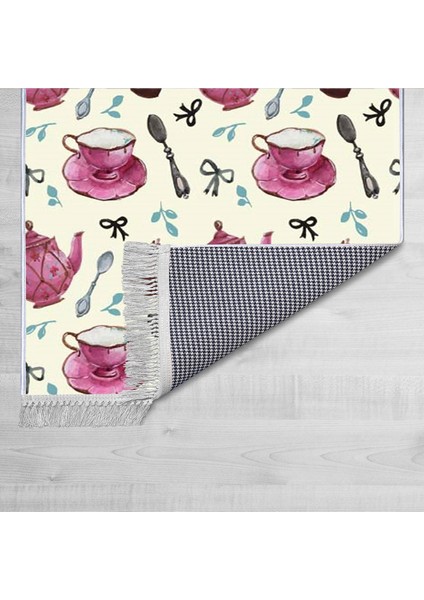 Dekoratif Özel Tasarım Şönil Dokuma Taban Yumuşak Dokulu Halı Renkli 140 x 220 cm fiyatları