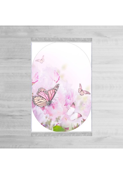 Dekoratif Özel Tasarım Şönil Dokuma Taban Yumuşak Dokulu Halı Renkli 80 x 120 cm modelleri