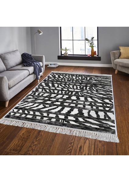 Dekoratif Özel Tasarım Şönil Dokuma Taban Yumuşak Dokulu Halı Renkli 140 x 220 cm