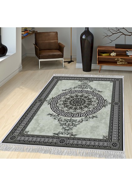 Dekoratif Özel Tasarım Şönil Dokuma Taban Yumuşak Dokulu Halı Renkli 140 x 220 cm