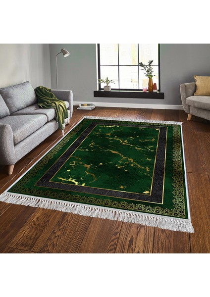 Dekoratif Özel Tasarım Şönil Dokuma Taban Yumuşak Dokulu Halı Renkli 80 x 120 cm