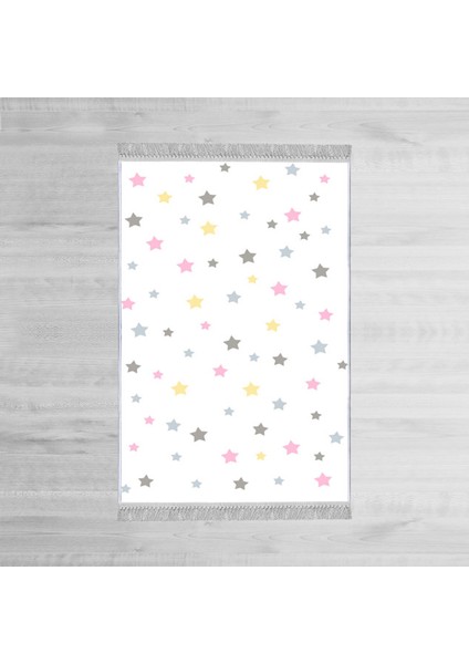 Dekoratif Özel Tasarım Şönil Dokuma Taban Yumuşak Dokulu Halı Renkli 140 x 220 cm modelleri