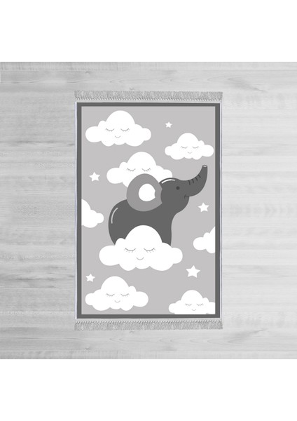 Dekoratif Özel Tasarım Şönil Dokuma Taban Yumuşak Dokulu Halı Renkli 140 x 220 cm modelleri