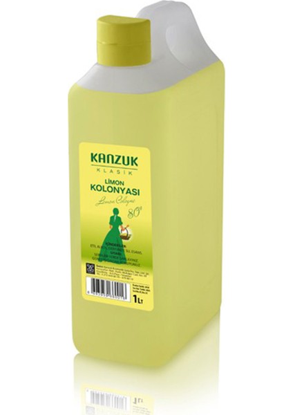 80 C Kanzuk Limon Kolonyası 1 Lt