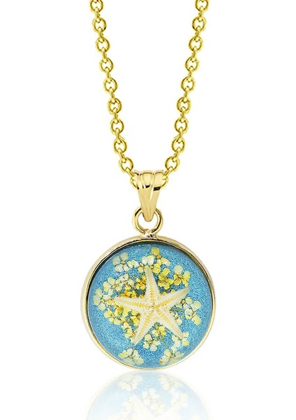 Deniz Yıldızı Altın Kolye