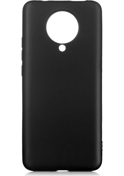 Pocophone F2 Pro Kılıf Mat Premium Silikon Kılıf Siyah