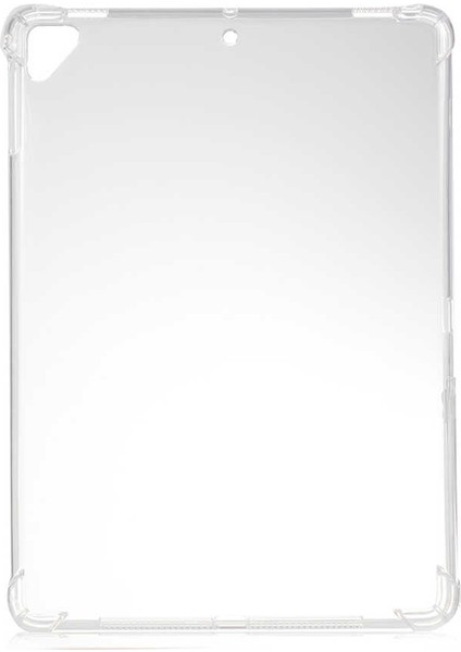 Apple iPad 9.7'' 2018 Kılıf Ultra Korumalı Antishok Silikon Kılıf Şeffaf