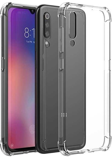 Xioami Mi 9 Kılıf Ultra Korumalı Şeffaf Anti Shock Kılıf + Nano Ekran Koruyucu