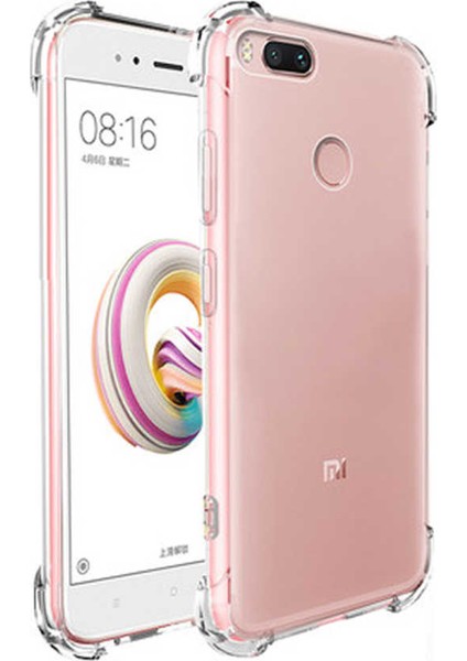 Xioami Mi 5x-A1 Kılıf Ultra Korumalı Şeffaf Anti Shock Kılıf