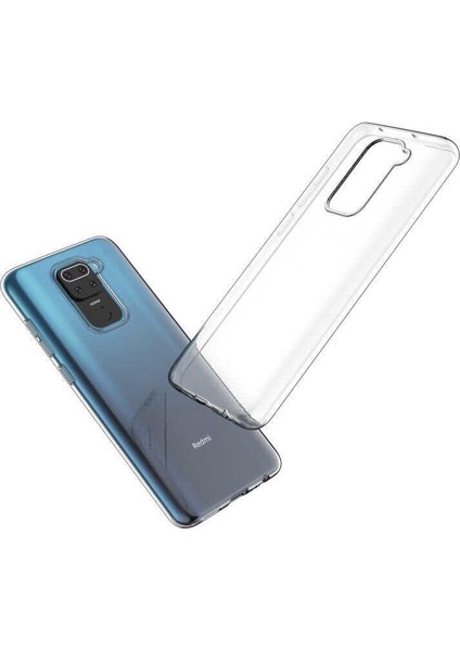 Xiaomi Redmi Note 9 - Kılıf Şeffaf Slim Fitt Esnek Silikon Kapak