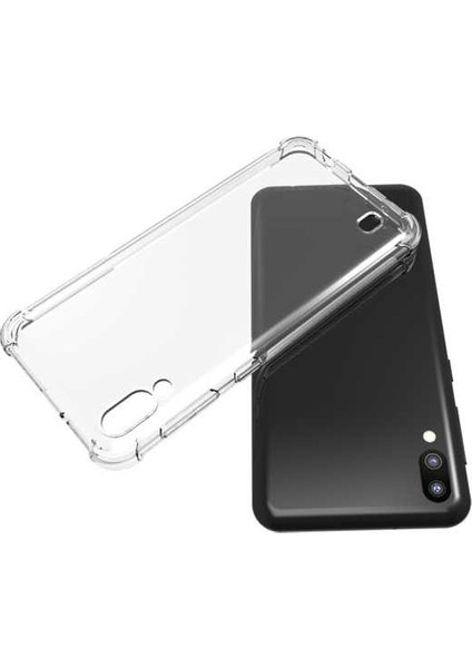 Samsung Galaxy M10 Kılıf Ultra Korumalı Şeffaf Anti Shock Kılıf + Tam Kaplayan 6D Nano Ekran Koruyucu